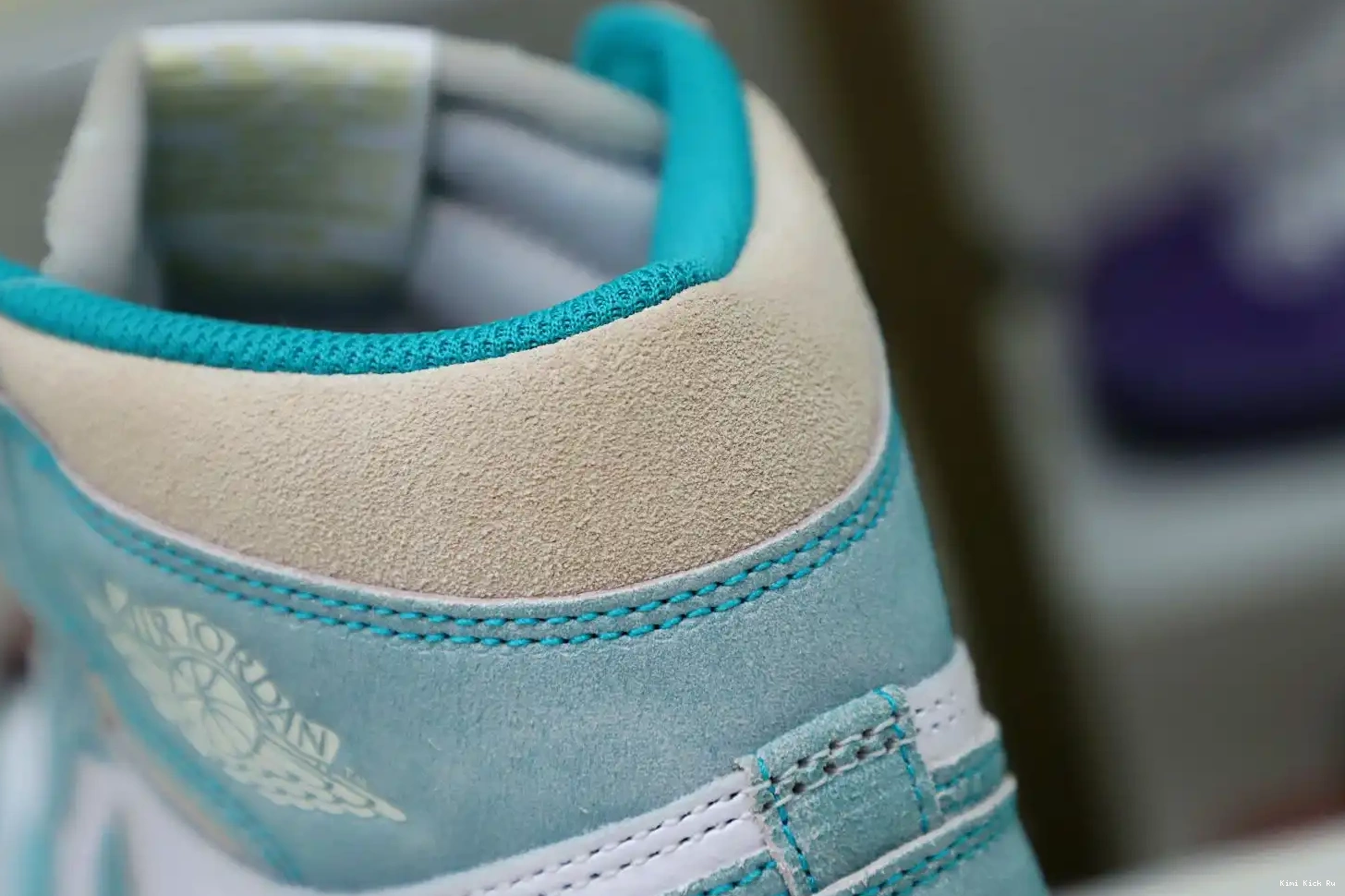 OG AIR 'TURBO GREEN' JORDAN RETRO 1 Kimikick HIGH 0807